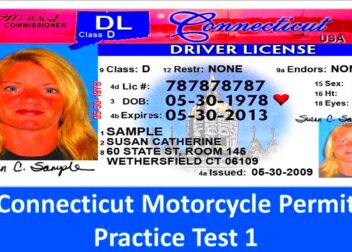 Connecticut Motorcycle Permit Practice Test 1  YouTube