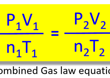 Combined Gas Law Equation  Chemistry Steps