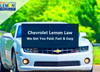 Chevy Lemon Law Information  Cali Lemon Lawyers