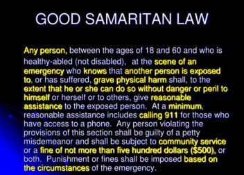 Good Samaritan Law Definition  definitionjull