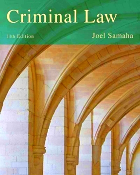 Criminal Law 11th edition  Rent 9781285061917  Cheggcom