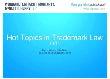 Hot Topics in Trademark Law Part 1 by James Blaufuss  ppt download