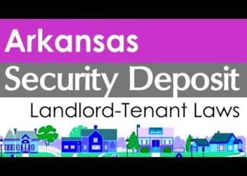 Arkansas Security Deposit Laws for Landlords and Tenants  YouTube