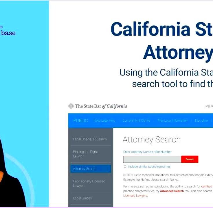 California State Bar Attorney Search How To Find The Best Lawyers