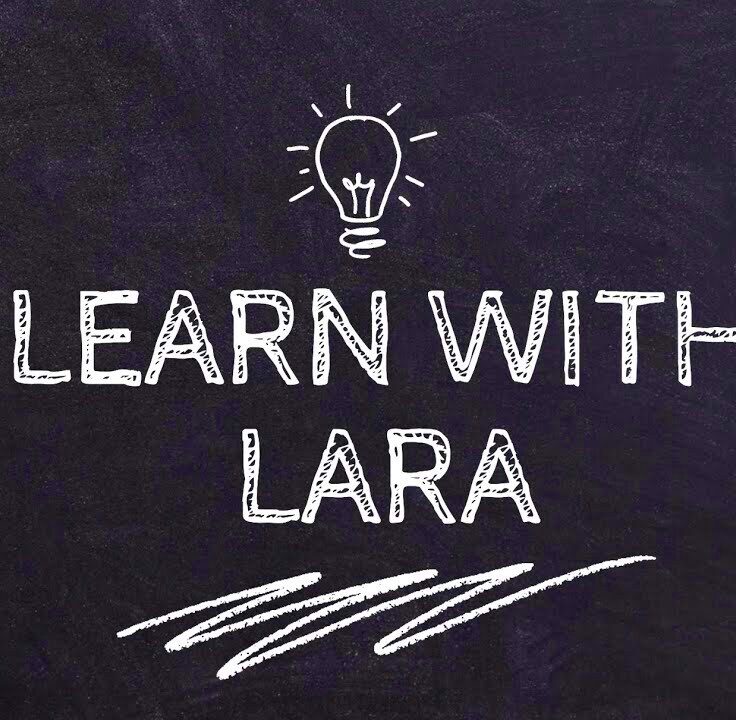 LEARN WITH LARA LESSON 1  YouTube