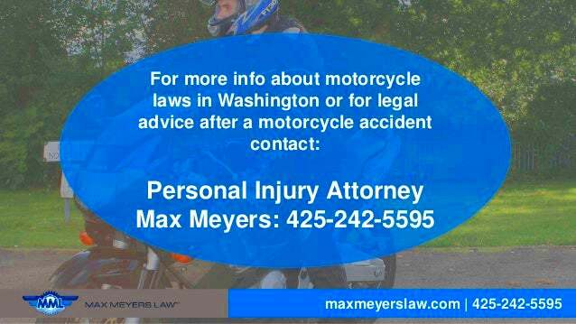 9 Motorcycle Laws All Riders in Washington Must Follow