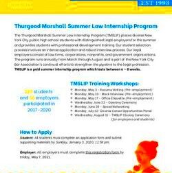 Thurgood Marshall Summer Law Internship Program  New York City Bar