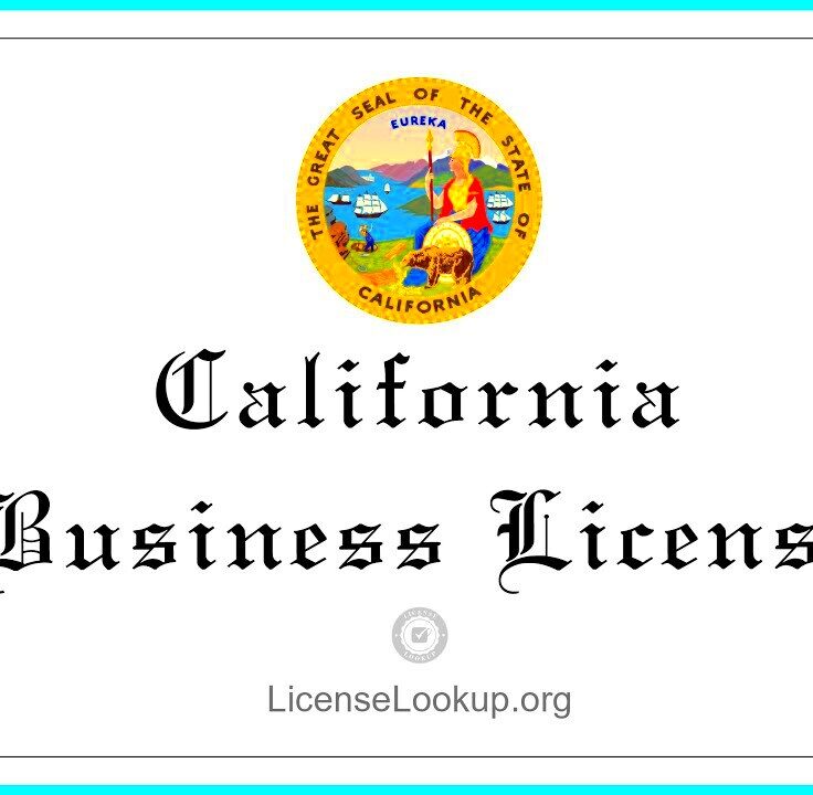 California Business License  What You need to get started license