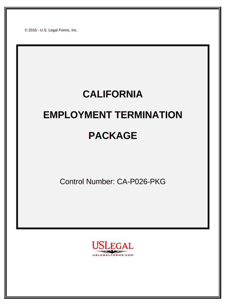 california termination Doc Template  pdfFiller