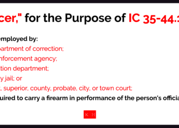 Resisting Law Enforcement in Indiana  Keffer Hirschauer LLP