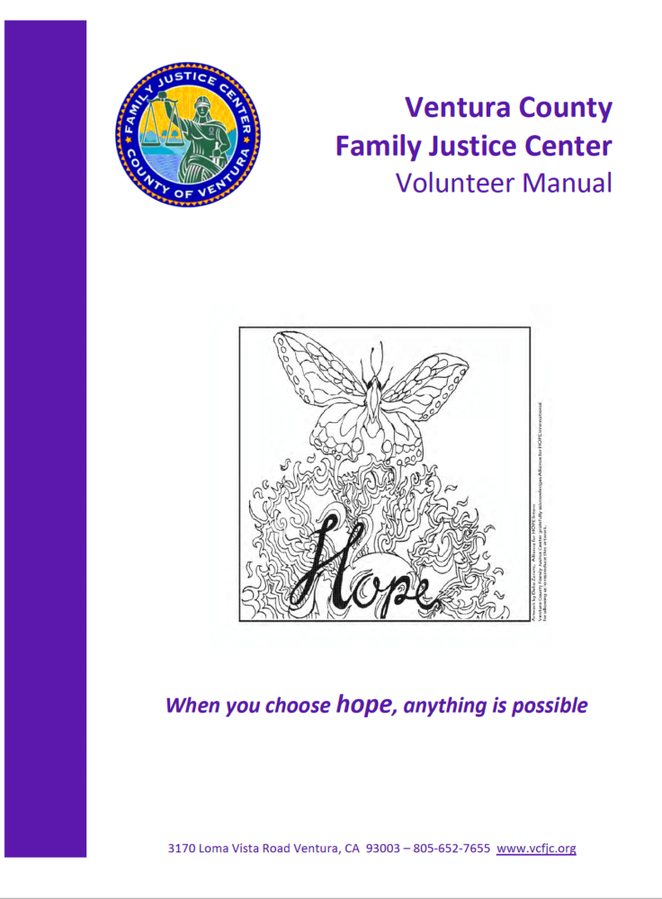 Volunteer  Ventura County Family Justice Center