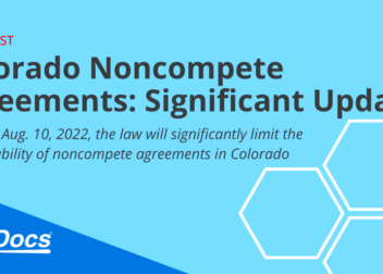 Colorado Noncompete Agreements Significant Updates  GovDocs