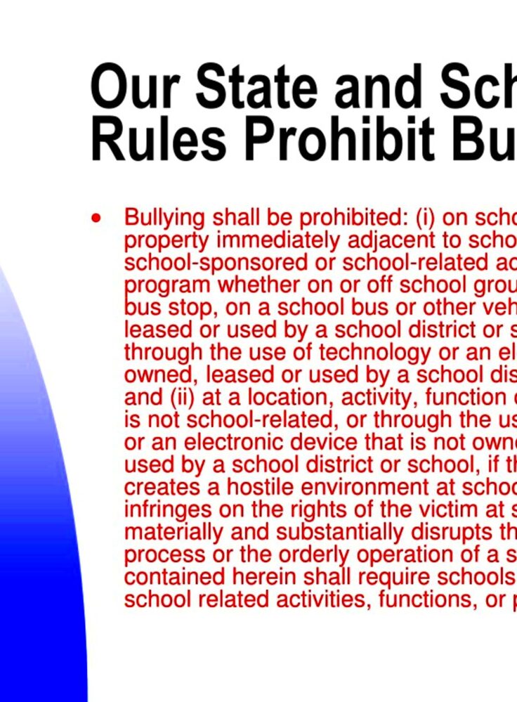 PPT  AntiBullying Law PowerPoint Presentation free download  ID9071050