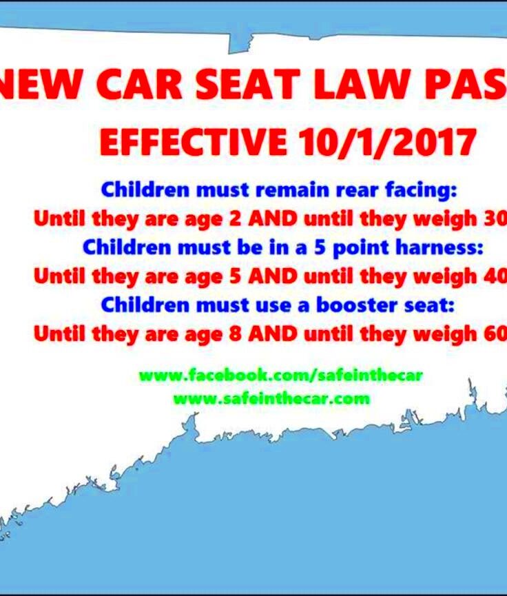 New Car Seat Laws Part of Back to School Preparations  Southington CT