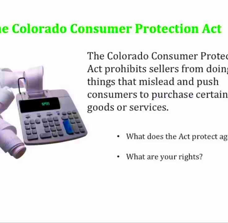 Colorado Consumer Protection Laws Know Your Rights  Remedies  YouTube