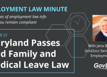 Maryland Passes Paid Family and Medical Leave Law  GovDocs