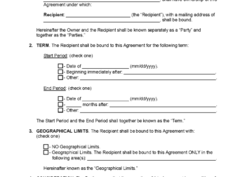 Free Arkansas NonCompete Agreement Template  PDF  Word