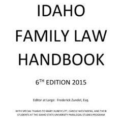 IDAHO FAMILY LAW HANDBOOK  idahofamilylawhandbookpdf  PDF4PRO