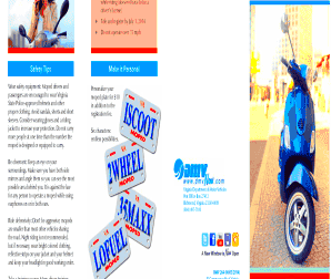 Fillable Online Virginia Moped Law and Safety Brochure Fax Email Print