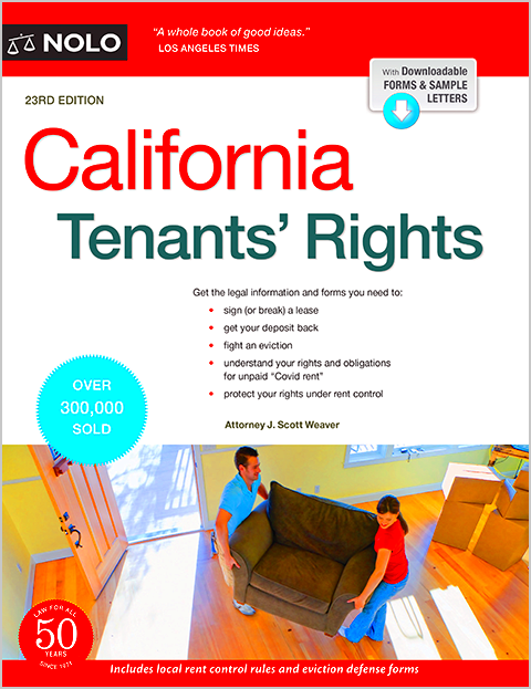 California Tenants Rights  California Renters Legal Guide  Nolo