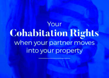 Your cohabitation rights when your partner moves into your property