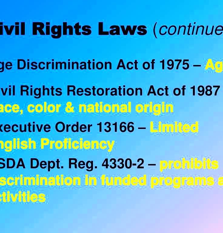 PPT  USDA Civil Rights Training PowerPoint Presentation free download