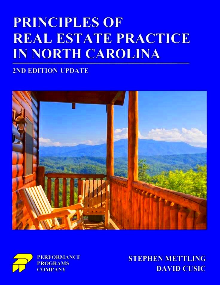 Principles of Real Estate Practice in North Carolina  Real estate