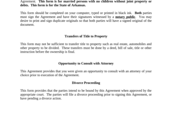 Legal separation in arkansas Fill out  sign online  DocHub