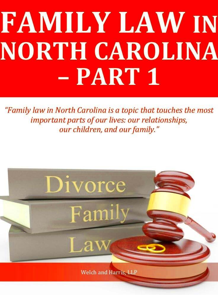 Family Law in North Carolina Part1