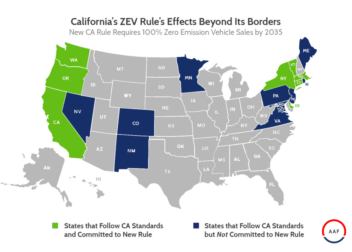 Californias Zero Emissions Vehicle Rule and Its Nationwide Impacts  AAF