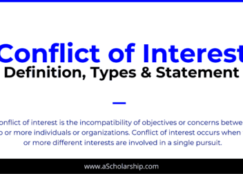 Conflict of Interest in Research Conflict of Interest Examples