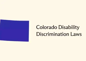 Colorado Disability Discrimination Laws  Disclo Resource