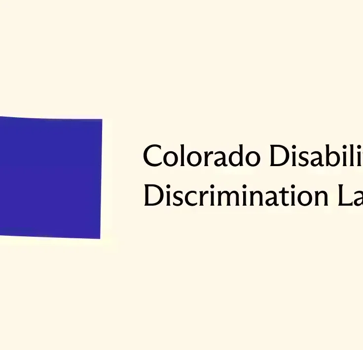 Colorado Disability Discrimination Laws  Disclo Resource