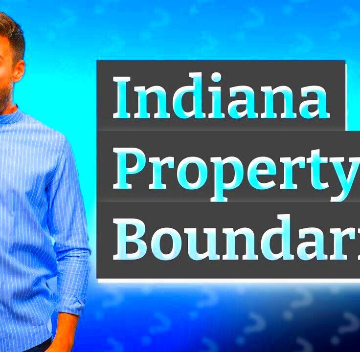 What are the property boundary laws in Indiana  YouTube