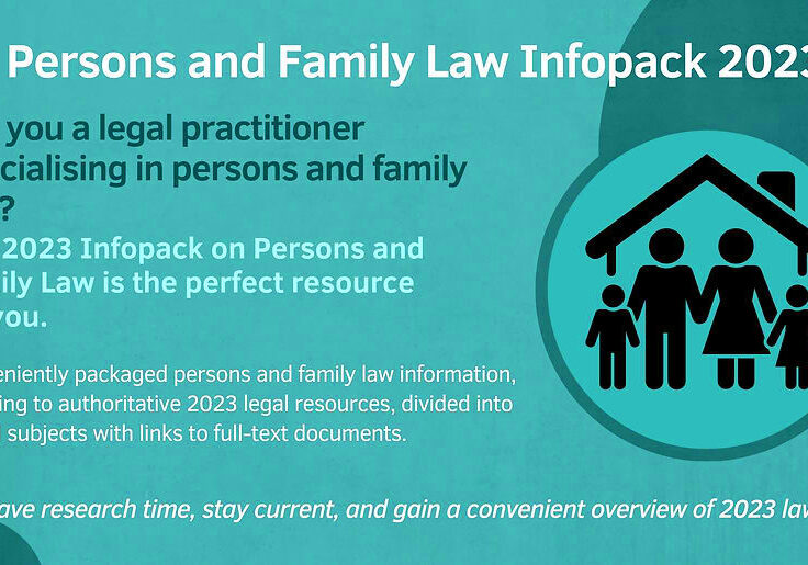 Infopack on Persons and Family Law for 2023