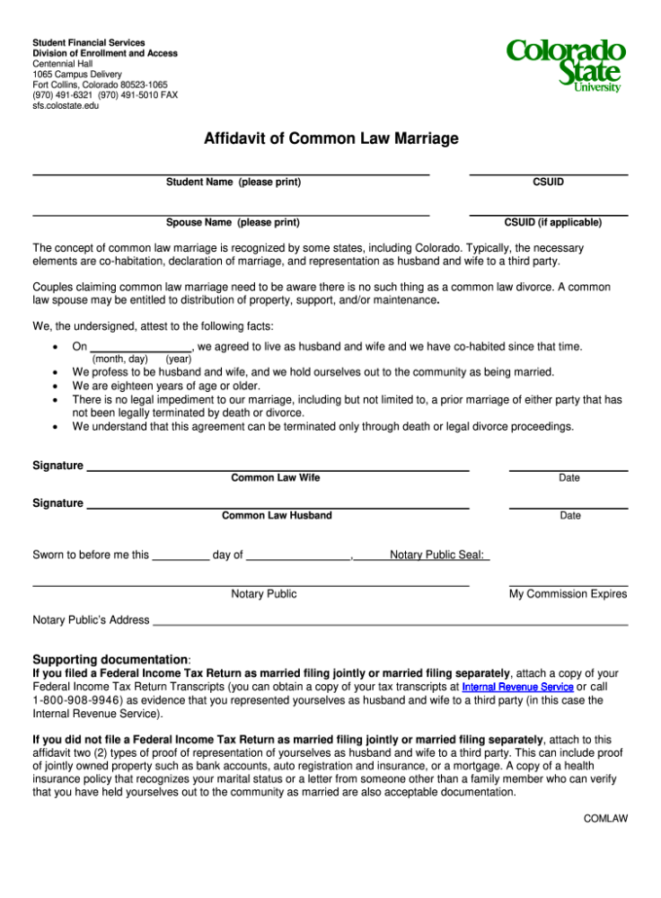 Kansas Common Law Marriage  Fill Online Printable Fillable Blank