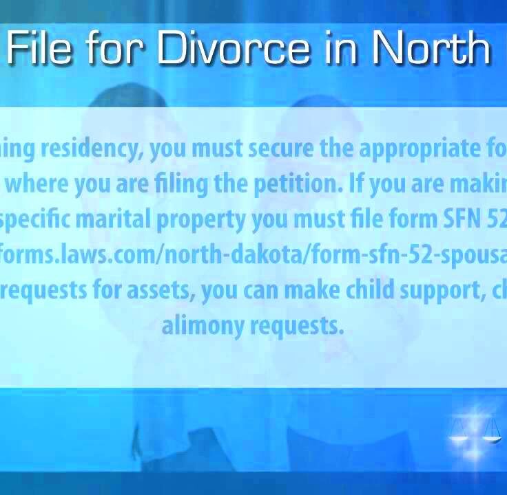 How to File for Divorce in North Dakota  YouTube