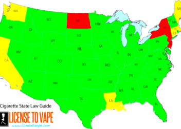 US Vaping  Ecig Laws State By State Guide of Regulations  Bans 2022