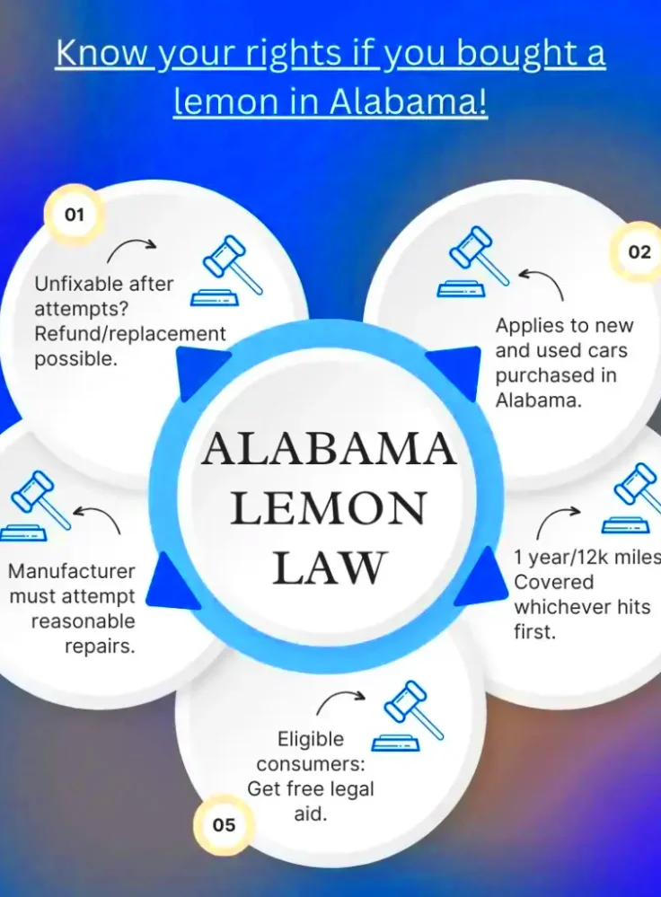 Alabama Lemon Law What You Need to Know  USA State Laws