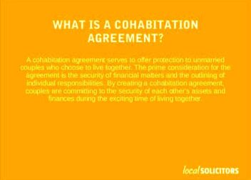 Cohabitation Agreements Explained