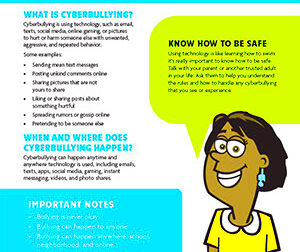 National Bullying Prevention Center  Cyberbullying