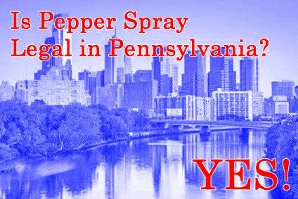 Pennsylvania State Pepper Spray Laws Rules  Legal Regulations