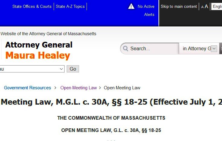 Why do Massachusetts municipalities make meeting transparency harder