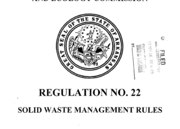 Regulation 22  Arkansas Department of Environmental Quality