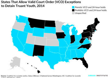 States are looking beyond the juvenile justice system to address school