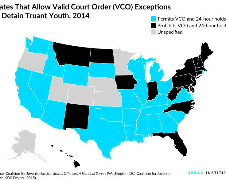 States are looking beyond the juvenile justice system to address school