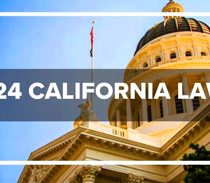 What are the new California laws for 2024  cbs8com