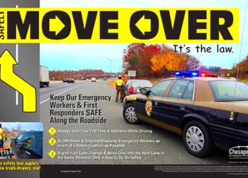 Maryland State Police Continues to Stress the Importance of Move Over