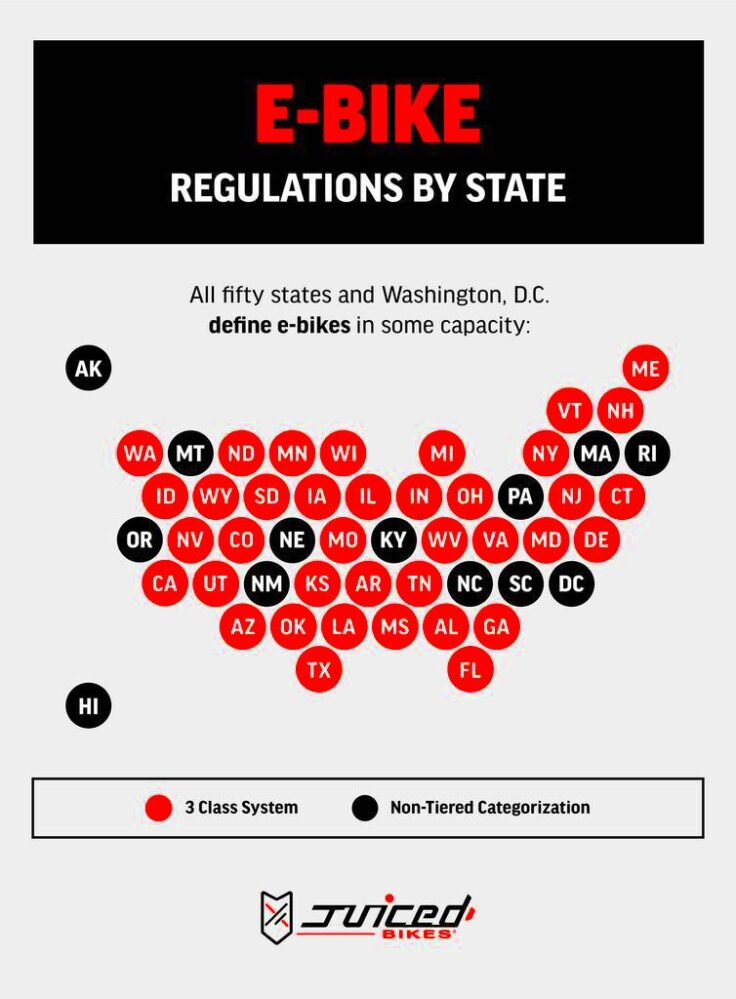 2023 EBike State Laws and Regulations  Ebike Bike All terrain bike