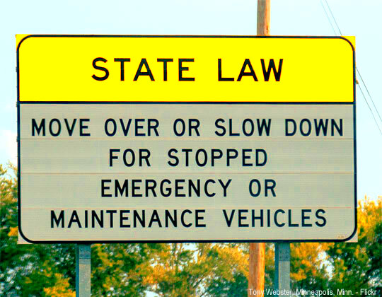 Pennsylvania Move Over law now in effect  Land Line